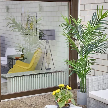 Niro I Design Penthouse Apartment, Elegant, Gemuetlich, Dachterrasse, Tv * Weinheim