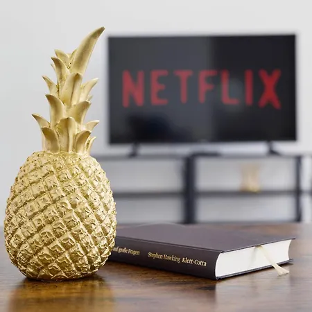 아파트 Niro I Design Penthouse Apartment, Dachterrasse 바인하임